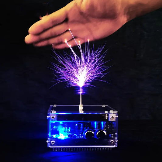 Unleash the Electrifying Sounds: Tablet Bluetooth Music Tesla Coil Plasma Speaker